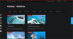 Desktop Screenshot of holidayinmaldives.org